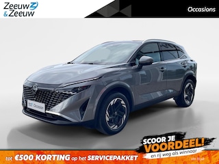 Nissan Qashqai 1.3 MHEV Xtronic N-Connecta 158PK AUTOMAAT WK DEAL € 500,- korting | Cold Pack + Easy Pack | Navigatie | Apple Carplay & Android Auto | Pro Pilot (Adapative Cruise Control) | Climate Control | Stoel- stuur en voorruitverwarming | Panorama dak | Elektrische achterklep |