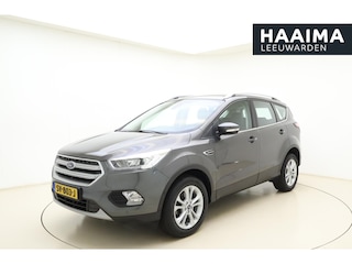 Ford Kuga 1.5 EcoBoost Titanium | Trekhaak | Achteruitrijcamera | Airco | Navigatie | Elektrische achterklep | Cruise control | Start/Stop bediening | Climate control | Parkeersensoren | Lederen/stof interieur | Stuurbediening