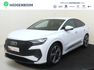 Audi Q4 35 S edition 55 kWh | SoH 86% | Warmtepomp | Stoel- en stuurwielverwarming | Keyless | Navigatie Plus | Elektrische achterklep | Achteruitrijcamera |