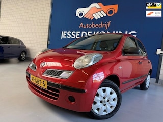 Nissan Micra 1.2 Mix automaat / 5 deurs / airco / NAP met 117152 km.en APK tot 06/2027 / Kleur: rood / Nette en zeer zuinige auto!