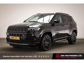 Jeep Compass 4xe 240 Plug-in Hybrid Electric S | WRAP ZWART | WINTER PACK | PANORAMADAK | STUURVERWARMING | DAB | APPLE | CAMERA