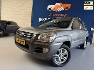 Kia Sportage 2.0 CVVT Comfort,bj.2006,blauw/grijs,airco,2e eigenaar,NAP met 207817 km.en APK tot 02/2027/sportvelgen/trekhaak/etc.