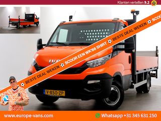 Iveco Daily 35C14 136pk Open Laadbak met laadklep en trekhaak 3500kg 05-2019
