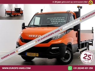 Iveco Daily 35C14 136pk Open Laadbak met laadklep en trekhaak 3500kg 05-2019