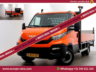 Iveco Daily 35C14 136pk Open Laadbak met laadklep en trekhaak 3500kg 05-2019