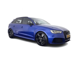 Audi A3 Sportback 2.5 TFSI Quattro Pro Line Plus Black Optic Package (INCL-BTW) Aut. *MILLTEK-EXHAUST | ADAPTIVE-CRUISE | HEATED-SPORTSEATS | BANG&OLUFSEN | LEATHER | FULL-LED | NAVI-FULLMAP | PRIVACY-GLASS | SHIFTPADDLES | ECC | PDC | 19''ALU*