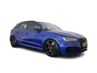 Audi A3 Sportback 2.5 TFSI Quattro Pro Line Plus Black Optic Package (INCL-BTW) Aut. *MILLTEK-EXHAUST | ADAPTIVE-CRUISE | HEATED-SPORTSEATS | BANG&OLUFSEN | LEATHER | FULL-LED | NAVI-FULLMAP | PRIVACY-GLASS | SHIFTPADDLES | ECC | PDC | 19''ALU*