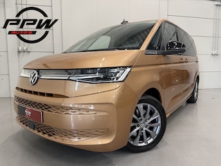 Volkswagen Multivan 1.4 eHybrid Energetic 7p. PANO/LEER/MASSAGE+VENTILATIE/H&K/HEAD-UP/360CAMERA/ELECTR.SCHUIFDEUREN/ACC/SFEER/KEYLESS/IQ-LIGHT/18"/KLEUR COPPER-BRONZE/VW DEALER HISTORIE