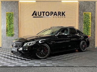 Mercedes-Benz C-klasse AMG 63 S |PANO|360 CAM|STOELVERKOELING|HUD|KBURMESTER|MEMORY|SFEERVERLICHTING|DEALERONDERHOUDEN|VOL!