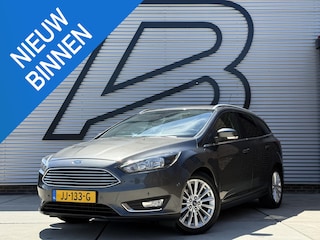 Ford Focus Wagon 1.0 Titanium 2e Eigenaar|Cruise|PDC V+A|Clima|Navi|Elek ramen|N.A.P|APK tot 01-2027