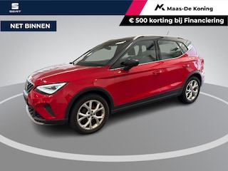 Seat Arona 1.0 TSI 110pk DSG FR · Apple/Android Car Play · Stoelverwarming · Cruise Control · Active Info Display · Navigatie · P-Sensoren ·