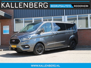 Ford Transit Custom 320 2.0 TDCI 130PK AUT L2H1 Platinum Edition DC / 5 pers / Trekhaak