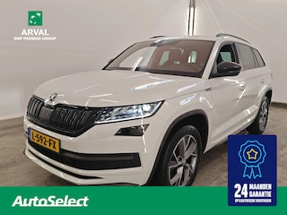 Skoda Kodiaq 1.5 TSI 150pk Automaat Sportline Business 5P | Functie & Comfort pakket | Trekhaak | Elekt. stoelen | Alcantara/Leder