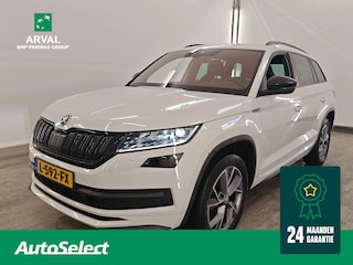 Skoda Kodiaq 1.5 TSI 150pk Automaat Sportline Business 5P | Functie & Comfort pakket | Trekhaak | Elekt. stoelen | Alcantara/Leder