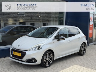 Peugeot 208 1.2 Turbo 110 PK GT-line Automaat | Zeer Complete en Sportieve Uitvoering | Slechts 89.000 KM | Navigatie | Climate Control | Sportstoelen | Parkeersensoren V+A | Cruise Control | Bluetooth Audio en Telefoon | 17" Lichtmetalen Velgen | LED Dagrijverlichting |