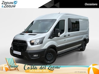 Ford Transit 350 2.0 TDCI L3H2 DC Trend | Dubbele Cabine | Driver Assistance Pack | Winter Pack | Wandbetimmering Hout & Laadvloer Hout |