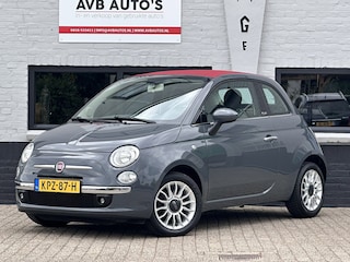 Fiat 500 1.2 Lounge Cabrio Airco PDC Half Leder