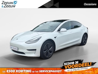 Tesla Model 3 Standard RWD Plus 60 kWh 87,8% SoH | 448Km Actieradius | Goed onderhouden! | Panoramadak | Elektr. Stoelen | Autopilot | 12 maanden garantie! |