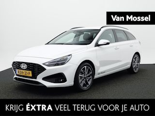 Hyundai i30 Wagon 1.6 T-GDi Premium | Lederen bekleding | Stoelverkoeling | Stoelverwarming | Achteruitrijcamera | Adaptieve Cruise Control | Climate Control