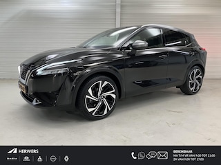 Nissan Qashqai 1.3 MHEV Xtronic Tekna Plus / Eerste Eigenaar / Dealer Onderhouden / Trekhaak 1800 KG / Panoramadak / BOSE Audio / All Seasonbanden / Massagestoelen / Lederen Bekleding / HUD / Elektrische Kofferbak /
