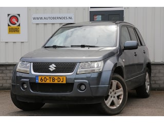 Suzuki Grand Vitara 2.0-16V 4WD High Executive*Schade exterieur, zie foto's*Perfect Onderh.*Afneemb.Trekhaak/Dak/Leder/Stoelverw./Cruise-control/Climate-Control*