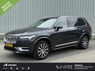 Volvo XC90 2.0 T8 Recharge AWD R-Design / SoH accupakket 97% / Dealer onderhouden / 7 Persoons / Panoramisch schuif/kantel dak / Geheugenfunctie voorstoelen / Elektrisch wegklapbare trekhaak 2350 kg trekgewicht / Harman Kardon Audio / All Season banden / Apple CarPlay/Android Auto /