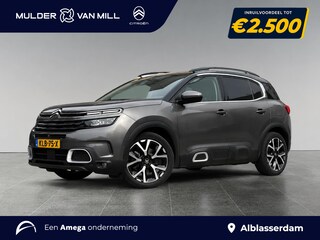 Citroën C5 Aircross Shine Pack 1.6 HYbrid PHEV 225pk e-EAT8 | TREKHAAK | HANDSFREE A.KLEP | SCHUIF/KANTELDAK | 360° CAMERA | ADAPTIVE CRUISE | STOELVERW. | NAVI | DAKRAILS |