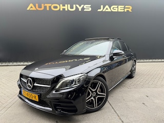 Mercedes-Benz C-klasse 180 Business Solution AMG Pano 360 Dodehoek Leer
