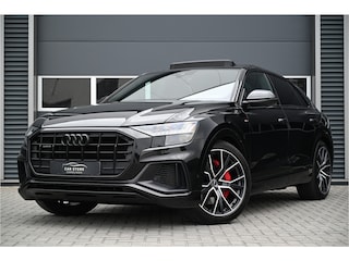 Audi Q8 55 TFSI e QUATTRO / 3 X S-LINE / PANO / B&O / LED MATRIX / SFEERVERLICHTING / CAMERA / TREKHAAK