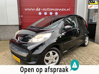 Peugeot 107 1.0-12V Black & Silver 5-drs / AIRCO / LEER ALC / APPLE CARPLAY / ALL SEASON