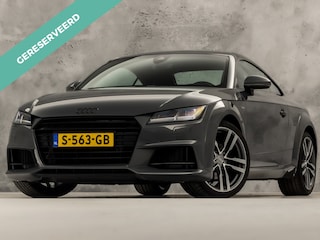 Audi TT 2.0 TFSI quattro S-Line Sport 230Pk Automaat (VIRTUAL COCKPIT, NAVIGATIE, LEDER/ALCANTARA, ELEKTRISCHE SPOILER, KEYLESS, SPORTSTOELEN, STOELVERWARMING, 19'' LM VELGEN, PARKEERSENSOREN, NIEUWSTAAT)