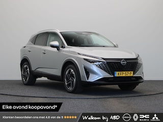 Nissan Qashqai 158pk MHEV Xtronic N-Connecta | Stoel, Stuur, Voorruitverwarming | Elektrische Achterklep | Head-Up Display | 1800kg Trekgewicht |