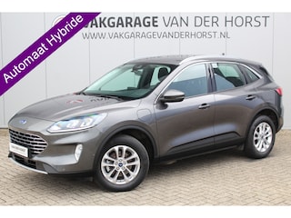 Ford Kuga 2.5-225 pk Titanium PHEV Plug-in Hybrid. Hybride rijden voor een gunstig bedrag ! Stuur-, stoel-, achterbank- en voorraamverw., lane- en side assist, camera v+a, adapt. cruise cntrl, autm. airco dual, camera v+a etc.