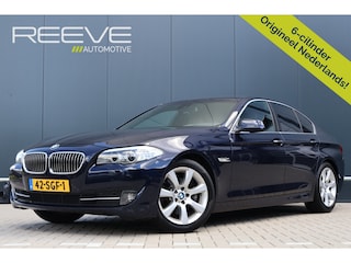 BMW 523i High Executive Aut. | 6-cilinder | Origineel NL | Leer | Stoelverwarming | Groot navi