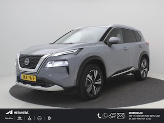 Nissan X-Trail 1.5 e-Power Tekna / Trekhaak / 2000KG trekgewicht / Lederen bekleding / HUD Display / All Seasonbanden / Voorstoelen met geheugenfunctie / Adaptieve Cruise Control / Historie aanwezig / Full Option /