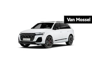 Audi Q7 60 TFSI e quattro Pro Line S Competition | Adaptive cruise control | Glazen panoramadak | Bang & Olufsen | Head-up display | Luchtvering | 360 graden camera | Alarm Klasse III | HD-matrix | Elekt. voorstoelen met geheugen | Trekhaak | Elektrisch verstelbaar stuur | Stoelverwarming voor & achter | Optiekpakket zwart plus