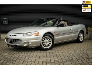 Chrysler Sebring 2.7i-V6 24V LX Convertible | Uniek | Org. NL | Airco | Leder | Metalic | Elektrische kap | PDC |