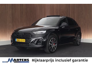 Audi Q5 50 TFSI e 299pk S edition Competition Trekhaak 360Camera Keyless Panoramadak Virtual Cockpit Navigatie 2x S-Line
