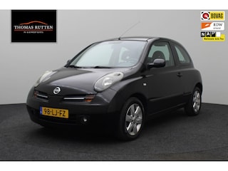 Nissan Micra 1.2 Visia 2003 | Lichtmetalen Velgen | Elektrische Ramen | 2 Sleutels | Boekjes | Stuurwiel Bediening | Nationale Autopas