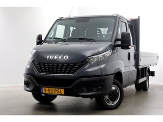 Iveco Daily 35C18 3.0 180pk HiMatic Automaat D.C. Open Laadbak L412cm Trekhaak 3500kg 09-2022
