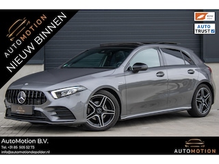 Mercedes-Benz A-klasse 180 Edition AMG Line Pano Camera Burmester Stoelverwarming LED