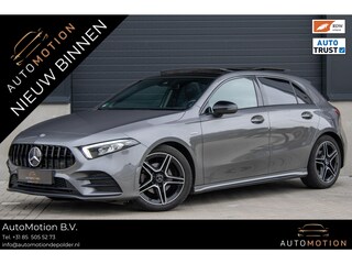 Mercedes-Benz A-klasse 180 Edition AMG Line Pano Camera Burmester Stoelverwarming LED
