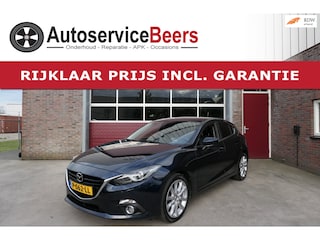 Mazda 3 2.0 TS, Leder, Camera, Stoelverwarming, Bose, Head up display, Rijklaarprijs incl. garantie.