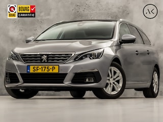 Peugeot 308 SW 1.2 PureTech Premium Sport Automaat 131Pk (PANORAMADAK, APPLE CARPLAY, GROOT NAVI, LEDER, 360 CAMERA, SPORTSTOELEN, CRUISE, KEYLESS, NIEUWE APK, NIEUWSTAAT)