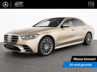Mercedes-Benz S-klasse 580 e 4MATIC AMG Line | Panorama - Schuifdak | Nappa Lederen Bekleding | Head-Up Display met Augmented Reality | Stoelverwarming Voor + Achter | Zonnescherm Pakket | Luchtvering en Achterasbesturing