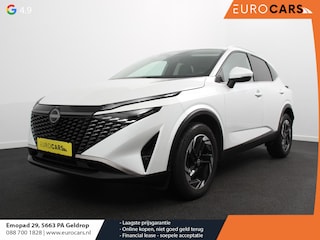 Nissan Qashqai 1.3 MHEV Automaat N-Connecta Navigatie Climate Control Sfeerverlichting Camera 360 Led Dab Verwarmde voorstoelen Adaptieve Cruise Control Digitale Cockpit Lichtmetalen Velgen