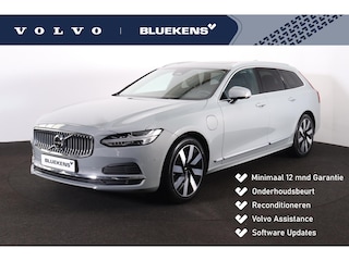 Volvo V90 T6 Recharge AWD Plus Bright - Panorama/schuifdak - IntelliSafe Assist & Surround - 360º Camera - Harman/Kardon audio - Verwarmde voorstoelen, stuur & achterbank - Parkeersensoren voor & achter - Elektr. bedienb. voorstoelen met geheugen - Head up display - Extra getint glas - 19' LMV