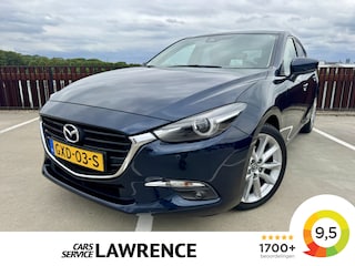 Mazda 3 2.0 SkyActiv-G 120 GT-M Sport | Automaat | Half Leer | Deep Crystal Bleu | Face-Lift | Dealer Onderhouden | Trekhaak optie | % Bovag Occasion Partner %