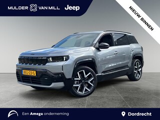Jeep Compass First Edition 74 kWh | SCHUIFKANTEL/DAK | 360 CAMERA | WARMTEPOMP | LEDER | ELEKTR. STOEL INCL. MEMORY |