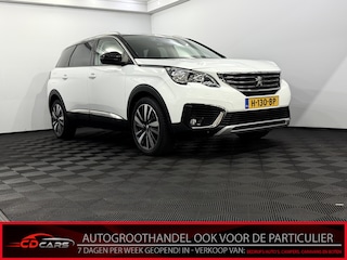 Peugeot 5008 1.2 PureTech Blue Lease Premium Avantage 7P Camera, Navi, Half leder, Elektrische achterklep, Virtual desk, Stoelverwarming, Cruise control adaptief, Memory stoelen